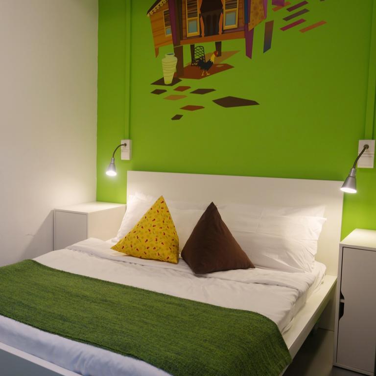 Five Stones Hostel سنغافورة الغرفة الصورة